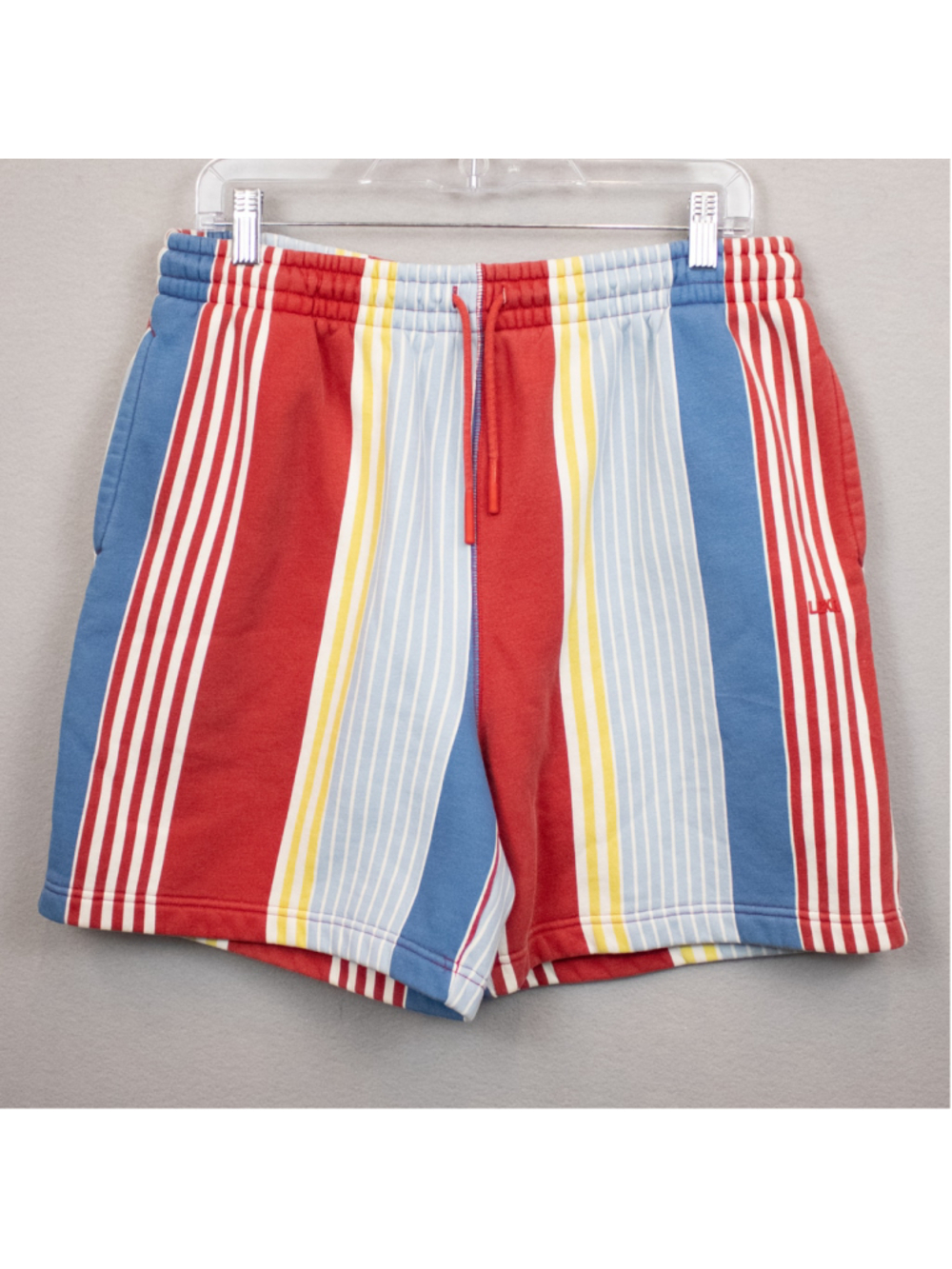 LCKR fleece stripe athletic shorts-L